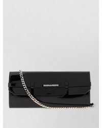 DSquared² - Na Leather Clutch Bag - Lyst