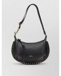 Isabel Marant - Oskan Moon Small Leather Shoulder Bag - Lyst