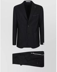 Eleventy - Wool Silk Cashmere Single-Breasted Blazer - Lyst