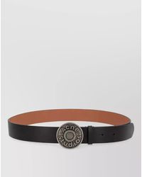Acne Studios - Leather Logo Belt - Lyst