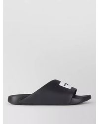 Givenchy - Rubber Logo-Patch Slide Sandals - Lyst