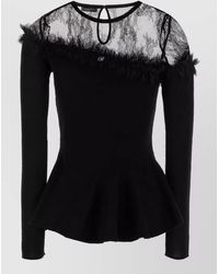 Blumarine - Virgin Wool Sweater - Lyst
