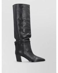 Jimmy Choo - Hart 60 Leather Knee-High Boot - Lyst