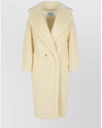 Max Mara - Alpaca Virgin Wool Knee Length Coat - Lyst