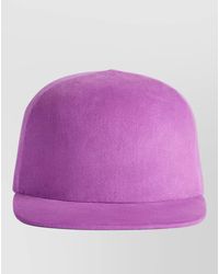 Balenciaga - Logo Cotton Drill Rounded Cap Curved Brim - Lyst