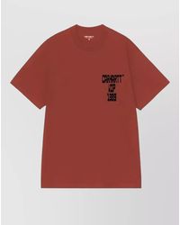 Carhartt - Organic Cotton Blocks Graphic Crew Neck T-Shirt - Lyst