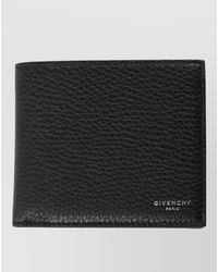 Givenchy - Compact Billfold Coin Wallet Textured Leather - Lyst
