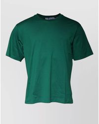 Dolce & Gabbana - Cotton Logo Crew Neck Short-Sleeve T-Shirt - Lyst