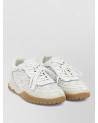 Pinko - Leather Low Top Sneakers - Lyst