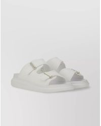 McQueen - Hybrid Double Buckle Sandals - Lyst
