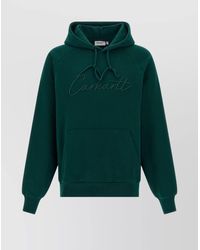 Carhartt - Casual Hoodie With Drawstring And Pocket - Lyst