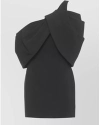 Solace London - Draped One-Shoulder Mini Dress - Lyst