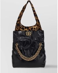 Balenciaga - Monaco Small Leather Shoulder Bag - Lyst