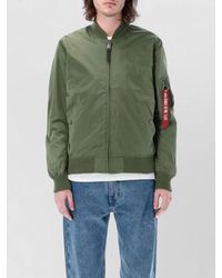 Alpha Industries - Ma 1 Tt Slim Fit Nylon Jacket - Lyst