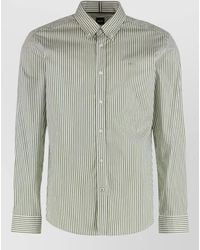 BOSS - Slim Fit Cotton Oxford Shirt - Lyst