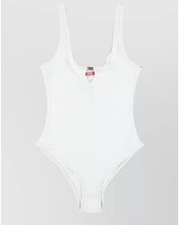 DIESEL - Ribbed Sleeveless Bodysuit - Lyst
