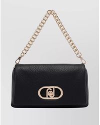 Liu Jo - Medium Lapuffy Shoulder Bag With Chain Strap - Lyst