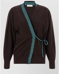 Dries Van Noten - 'Toma' Sweater With Crossed Closure - Lyst