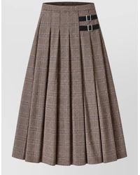 LE SULLY STUDIO - Pleated Skirt - Lyst