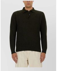 Aspesi - Wool T-Shirt - Lyst