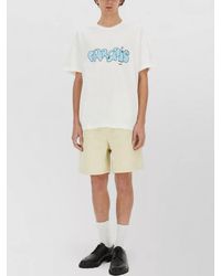 3.PARADIS - Edgar Plans Graphic Logo Crew Neck T-Shirt - Lyst