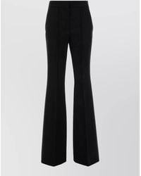 Jil Sander - Wool Flared Trousers - Lyst