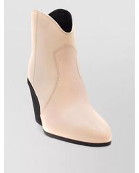 Hogan - Leather Ankle Boots - Lyst