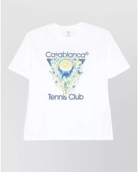 CASABLANCA - T-Shirt With Logo - Lyst