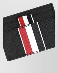 Thom Browne - Pebble-Grain Leather Card Holder - Lyst