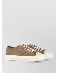 Hogan - Suede Leather Low-Top Sneakers - Lyst