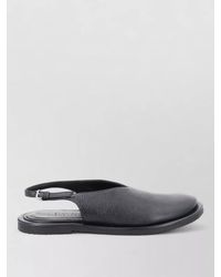 Studio Nicholson - Textured Leather Sandals Open Toe Slingback - Lyst