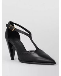 Pinko - Pumps Lace Pointed Toe Stiletto Cut Out - Lyst