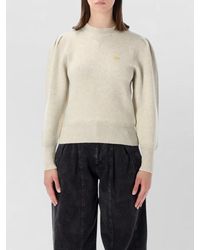 Isabel Marant - Kelaya Crew Neck Wool Blend Sweater - Lyst