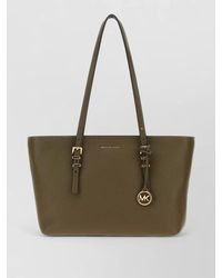 Michael Kors - Leather Medium Quinn Shopping Tote Bag - Lyst
