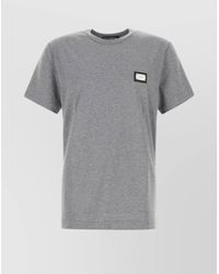 Dolce & Gabbana - Cotton Regular-Fit Short-Sleeve T-Shirt - Lyst