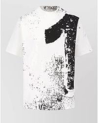 Maison Margiela - Cotton Oversized Printed T-Shirt - Lyst