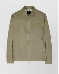 Paul Smith - Front Zip Overshirt - Lyst