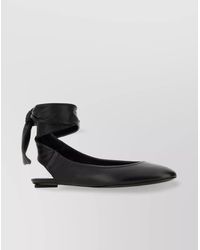 The Attico - Leather Ballerina Flats - Lyst