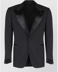 Tom Ford - Tuxedo Suit Satin Lapel Flap Pockets - Lyst
