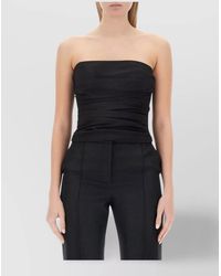 Moschino - Draped Top - Lyst