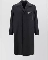 Fendi - Cashmere Single-Breasted Coat - Lyst