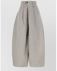 Niccolò Pasqualetti - Cotton Blend Shorts High Waist Belt Loops - Lyst