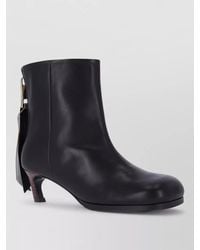Sacai - Leather Ankle Boots - Lyst