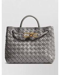 Bottega Veneta - Andiamo Small Leather Tote Bag - Lyst