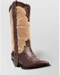Sonora Boots - Leather Embroidered Western Boots - Lyst