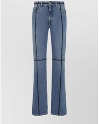 MM6 by Maison Margiela - Denim Straight-Leg Jeans - Lyst