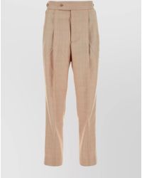 Needles - Checked Cropped Trousers - Lyst