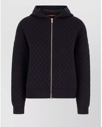 Max Mara - Viscose Blend Sweatshirt Jacket - Lyst