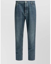 Brunello Cucinelli - Straight Leg Denim Jeans Five Pocket Design - Lyst