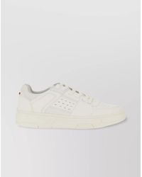 HUGO - Round Toe Perforated Sneakers Rubber Sole - Lyst